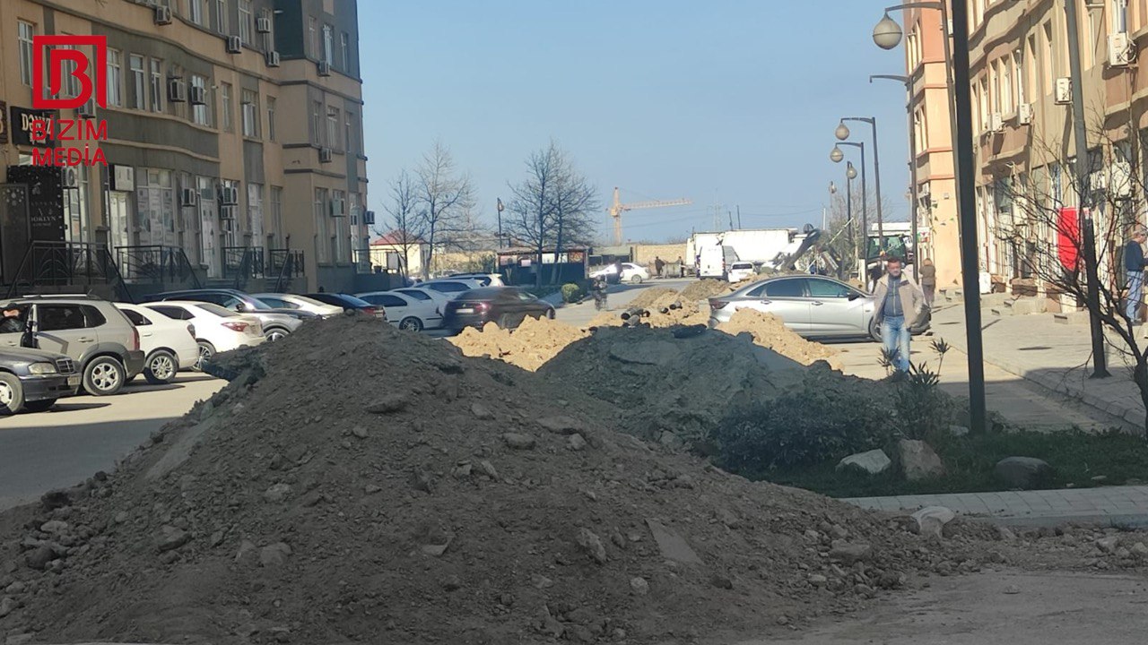 Masazırda bitməyən təmir &ldquo;MÖVSÜMÜ&rdquo; &ndash; Qəsəbənin yolları nə vaxt düzələcək? &ndash; VİDEO